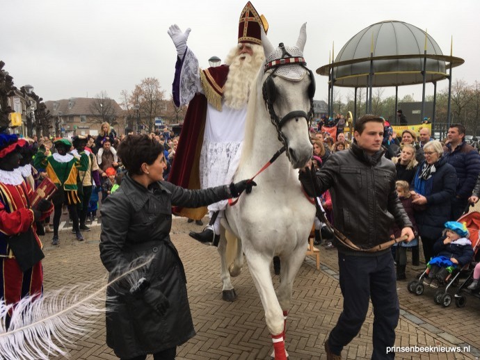 Aankomst Sinterklaas in Prinsenbeek