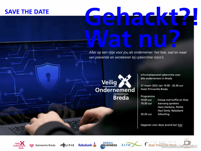 Ondernemersavond 'Gehackt, wat nu?!' | Prinsenbeeknieuws