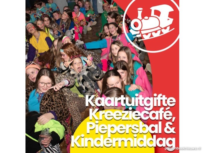 Nog kaartjes Piepers, Kreezie en Kindermiddag