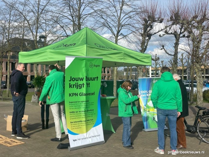Info KPN glasvezel op de Markt