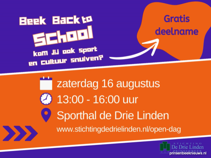 Open Dag De Drie Linden