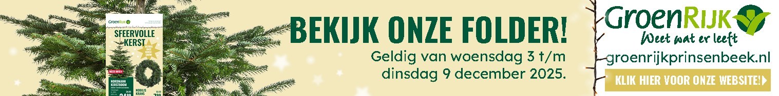 Groenrijk folder kerst