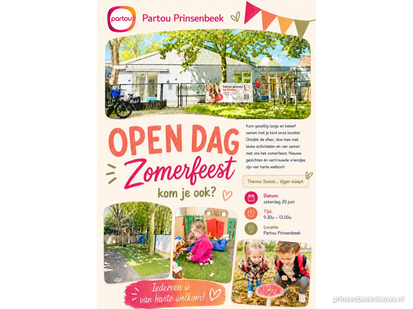 Open Dag en Zomerfeest bij Partou