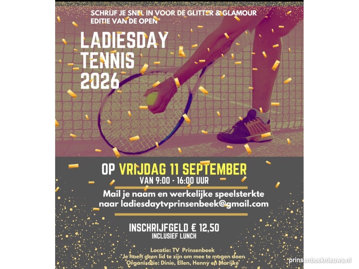 Ladiesday TV Prinsenbeek naar september