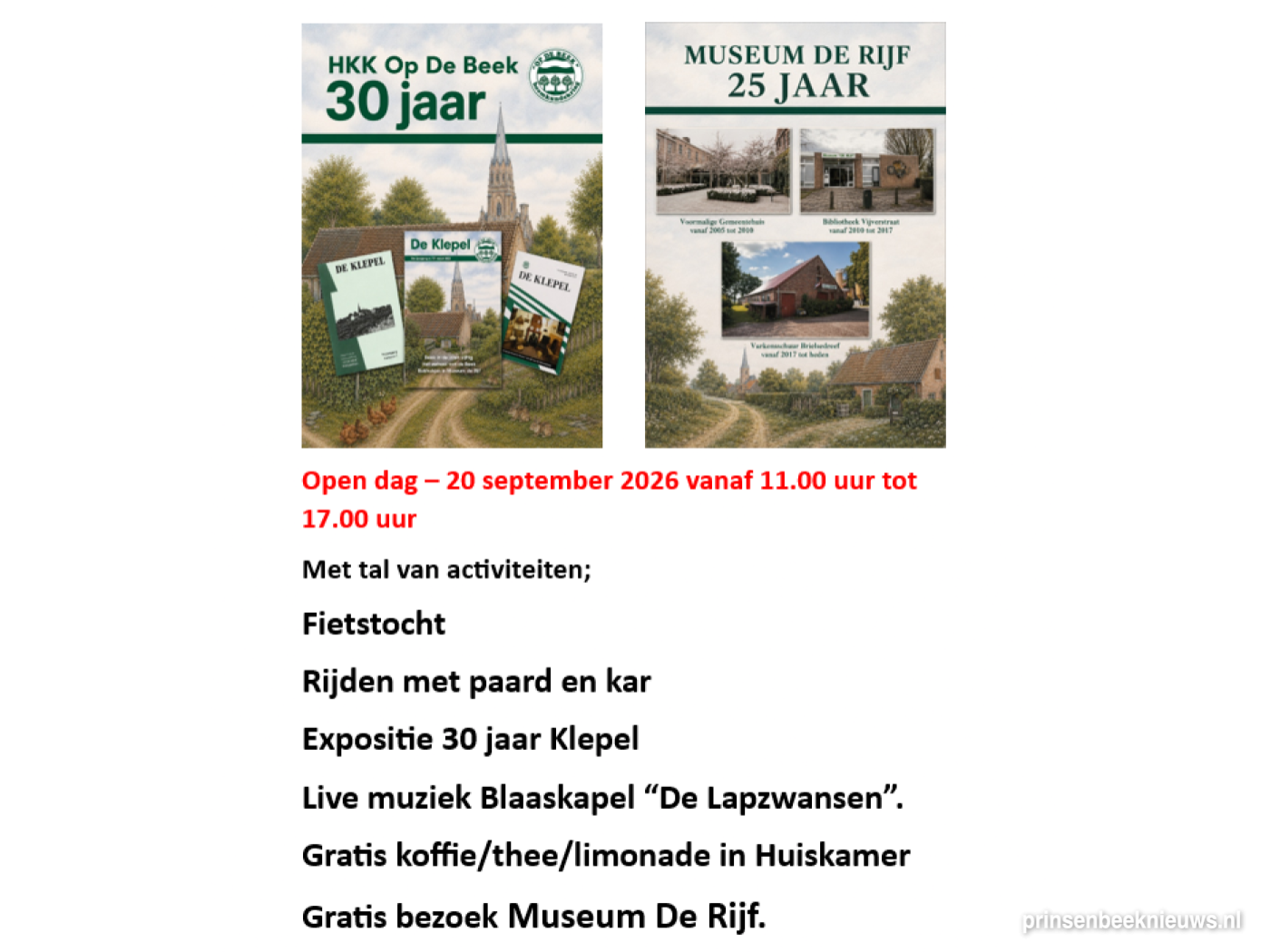 Feestdag De Rijf en heemkundekring