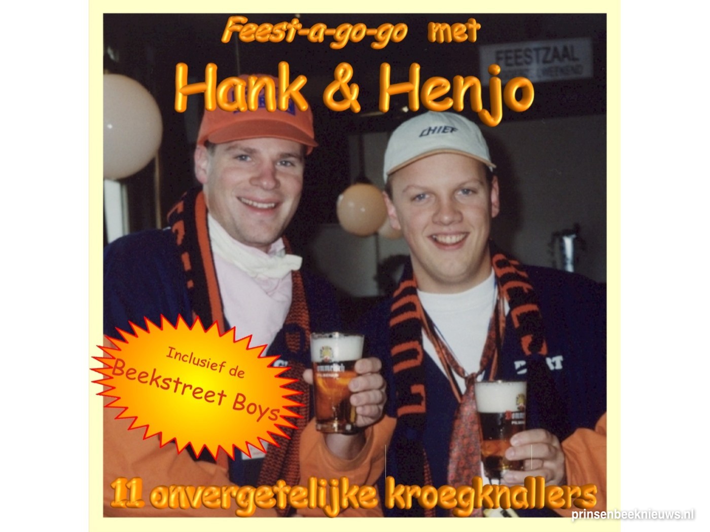 Feestduo Hank & Henjo eindelijk op Spotify
