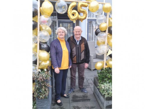 Piet en Annie Verwijmeren 65 jaar getrouwd
