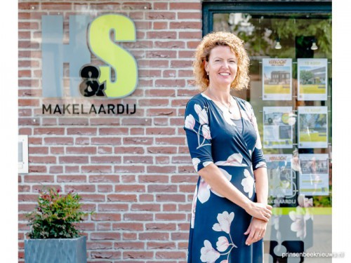 Miranda Kielman enthousiast aan de slag bij H&S Makelaardij