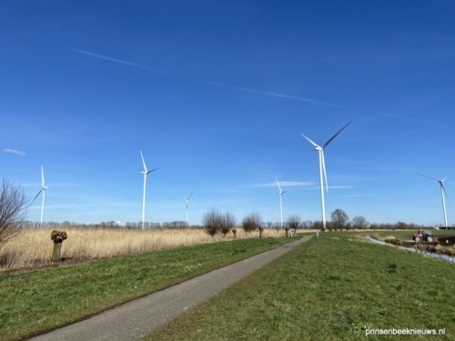 Opbrengst windmolens voorlopig niet voor energietransitie Prinsenbeek